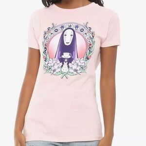Her Universe Studio Ghibli Spirited Away Kaonashi Girls T-Shirt